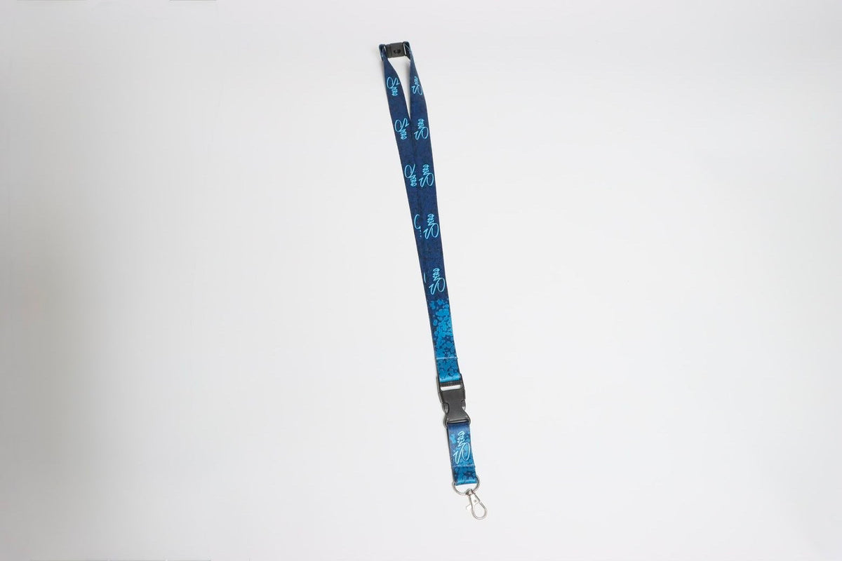 Game Day Lanyard - Cobalt